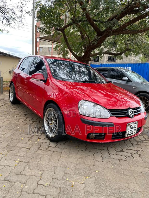 Volkswagen Golf 2008 Red