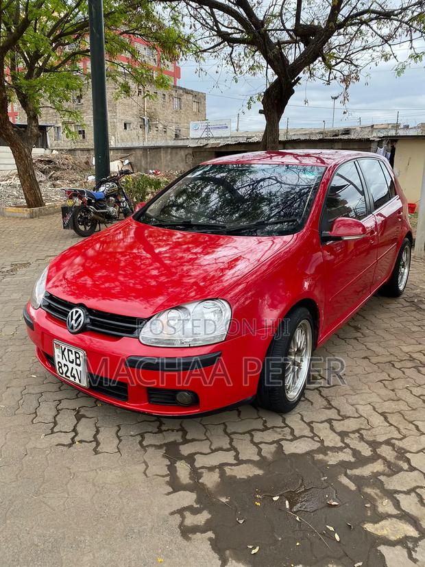 Volkswagen Golf 2008 Red