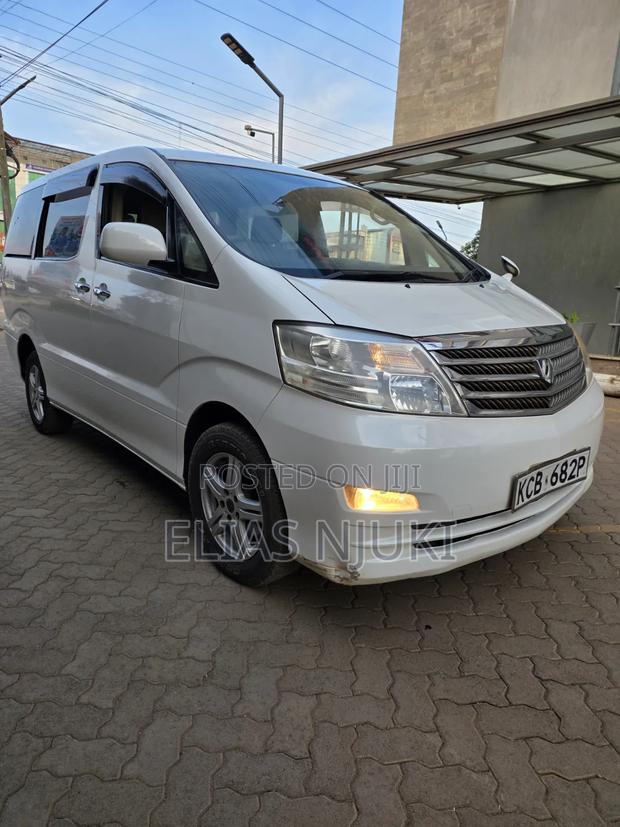 Toyota Alphard 2008 White