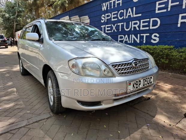 Toyota Corolla Fielder 1.5 Petrol FWD 2004 Silver