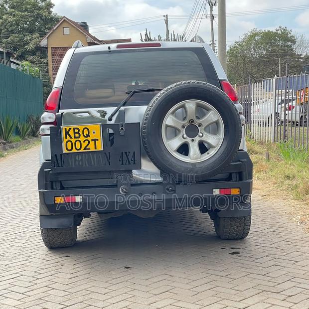 Toyota Land Cruiser Prado 2007 Silver