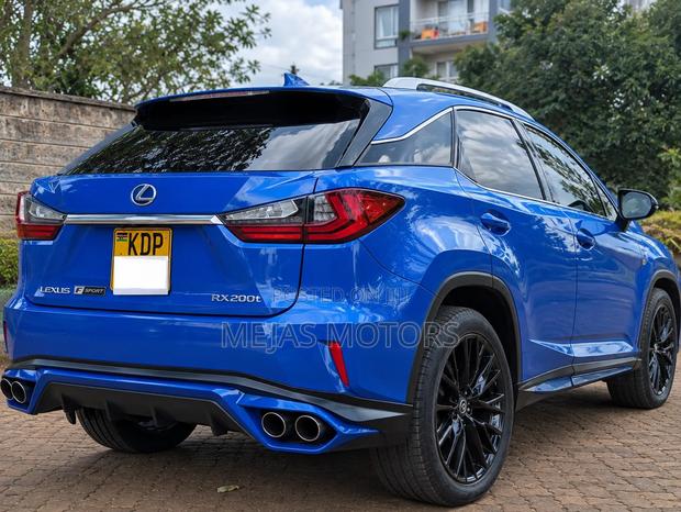 Lexus RX 2017 Blue