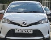 Toyota Vitz 1.3 AWD 5dr 2016 White for sale