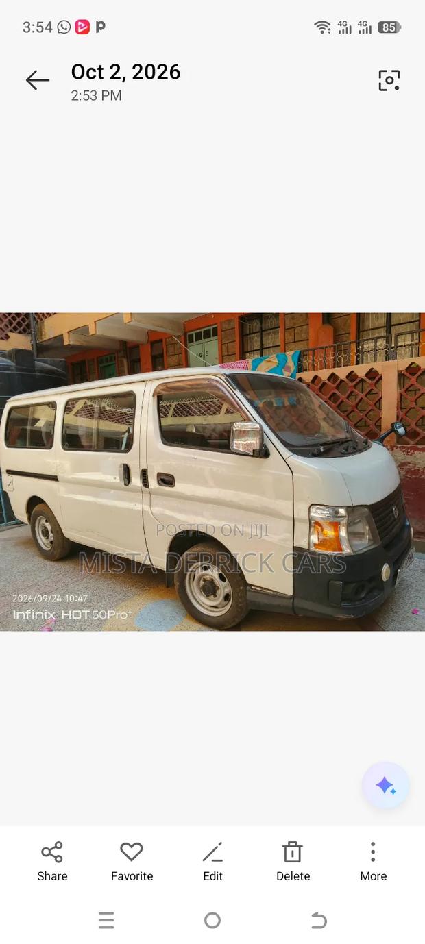 Nissan Caravan 2008 White