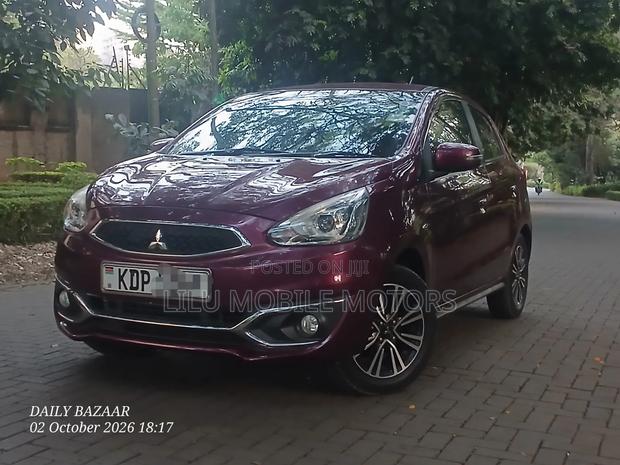 Mitsubishi Mirage 2017 Maroon