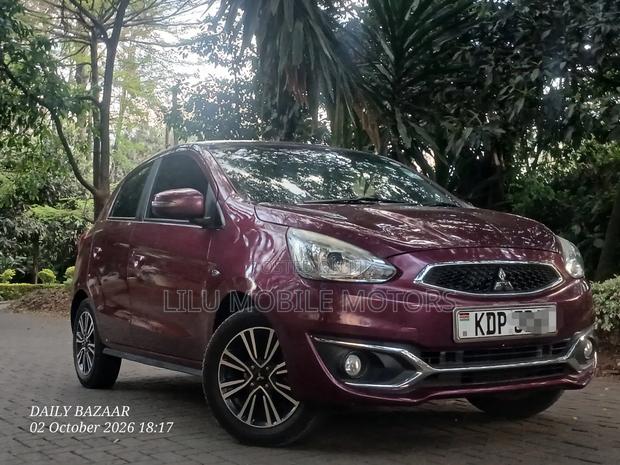 Mitsubishi Mirage 2017 Maroon