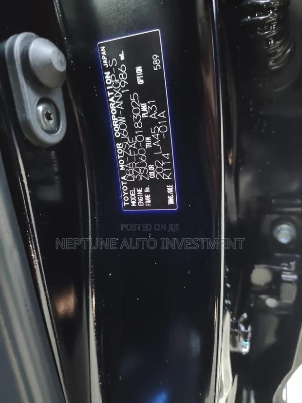 Toyota Harrier 2.0 2019 Black