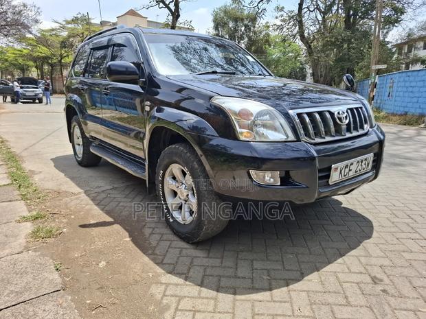 Toyota Land Cruiser Prado 3.0 D-4D 5dr 2008 Matt Black