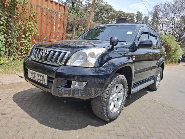 Toyota Land Cruiser Prado 3.0 D-4D 5dr 2008 Matt Black