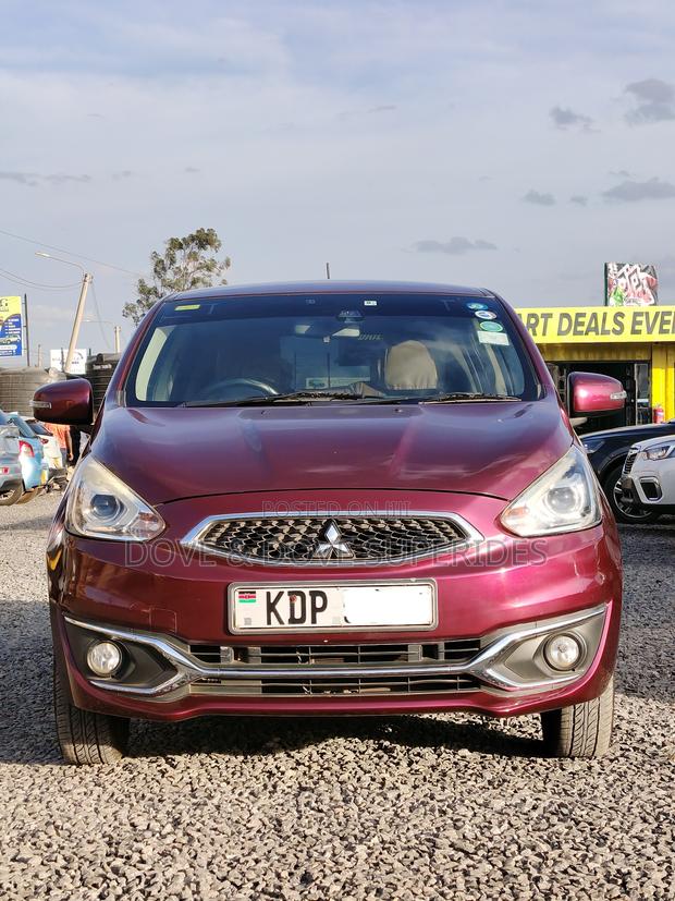 Mitsubishi Mirage 2017 Maroon