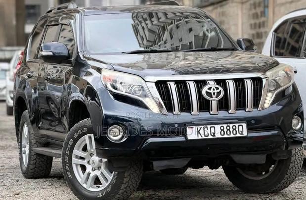 Toyota Land Cruiser Prado 2011 Matt Black