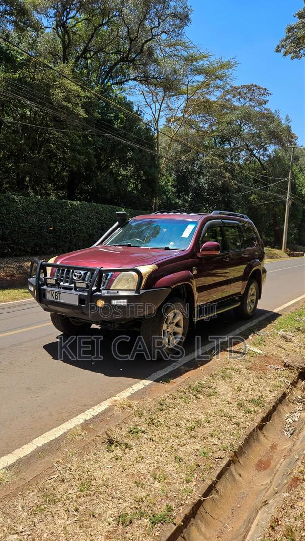Toyota Land Cruiser 3.0 D-4D C 2006 Maroon