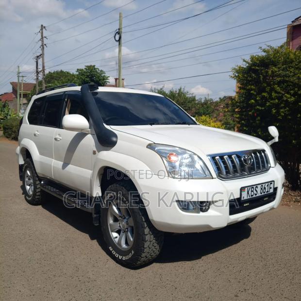 Toyota Land Cruiser Prado 2006 White