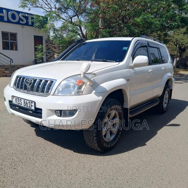 Toyota Land Cruiser Prado 2006 White