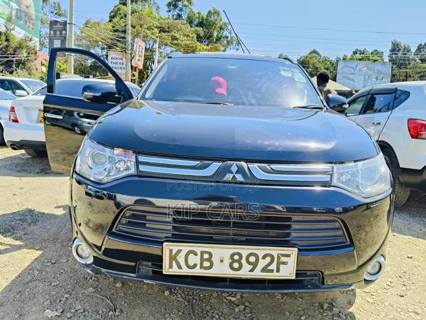 Mitsubishi Outlander ES 4dr SUV (2.4L 4cyl CVT) 2014 Blue