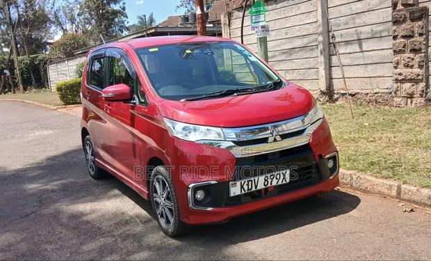 Mitsubishi EK Wagon 660 FWD 2018 Red