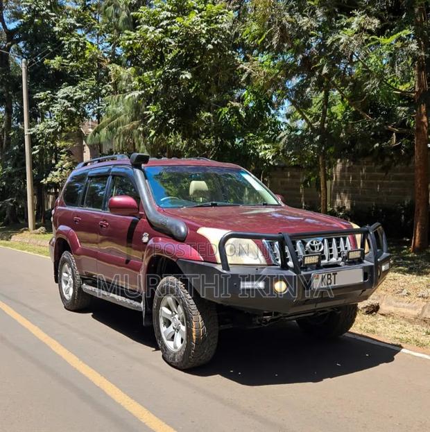 Toyota Land Cruiser Prado 2006 Maroon