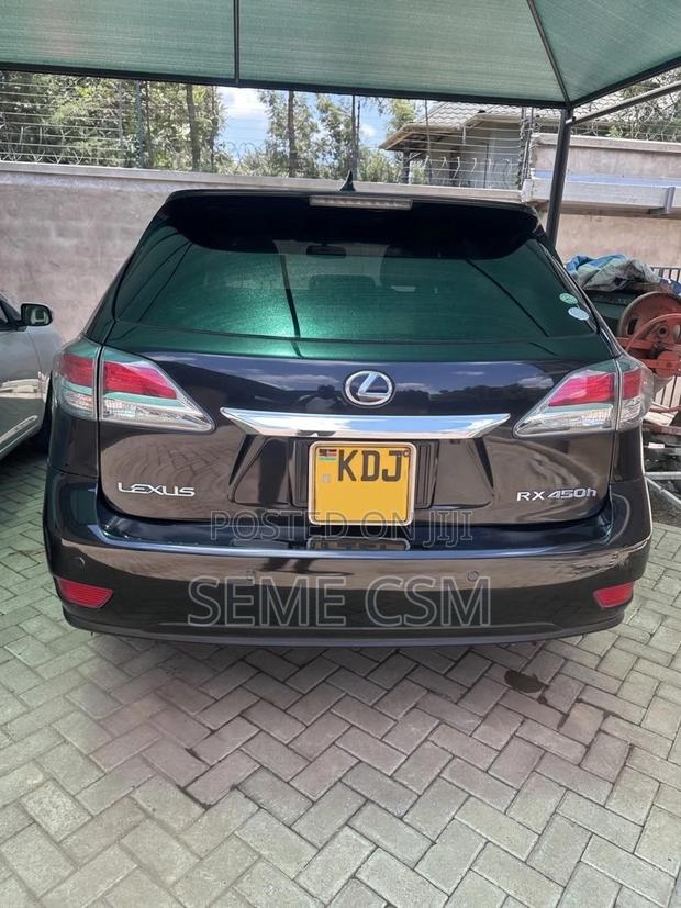 Lexus RX 450H AWD 2015 Black