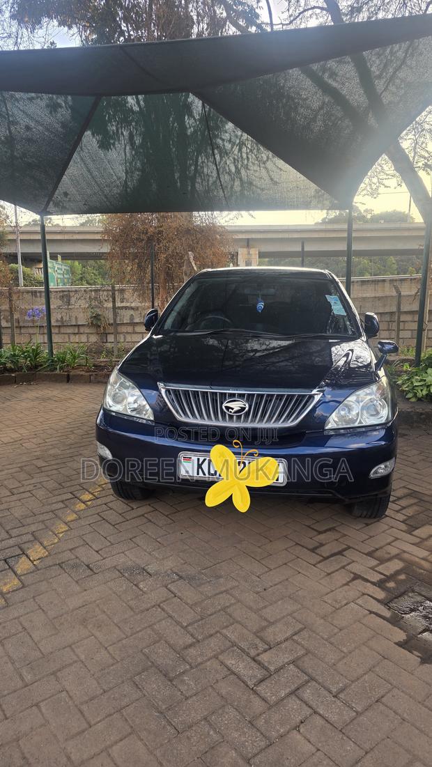 Toyota Harrier 2012 Blue