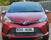 Toyota Vitz 1.3 FWD 5dr 2015 Red for sale
