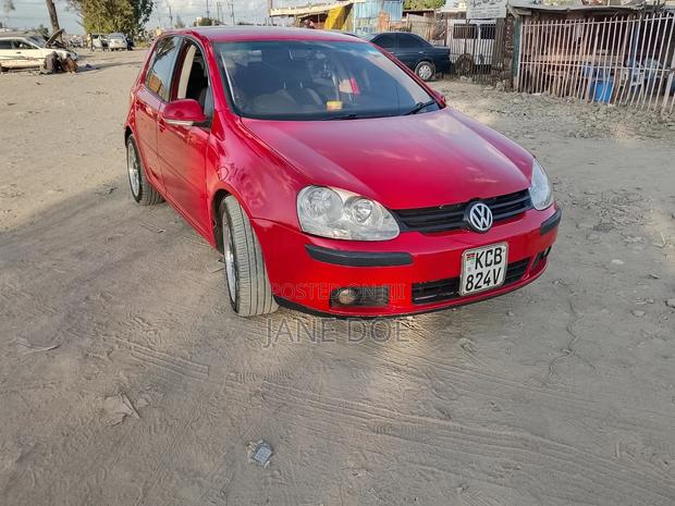 Volkswagen Golf 2009 Red