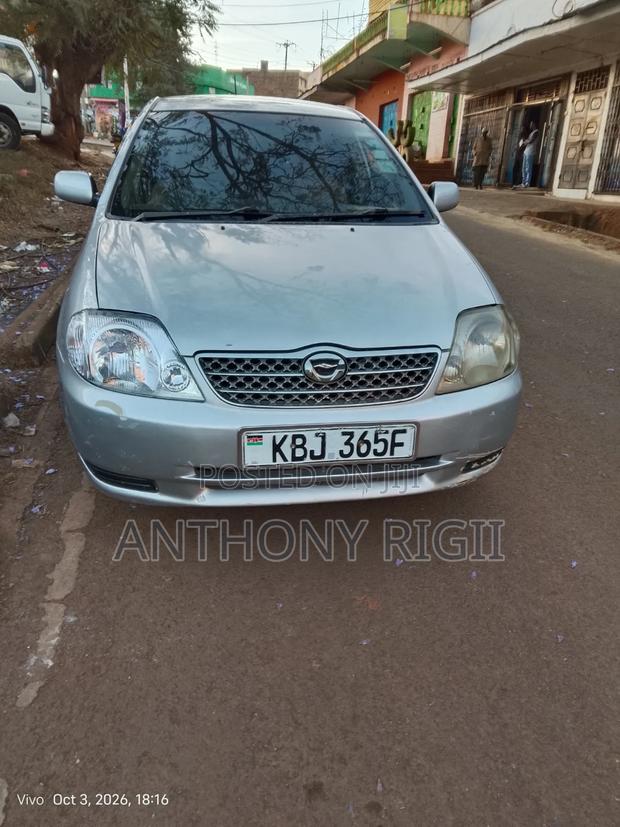 Toyota Corolla Fielder 1.5 Petrol FWD 2003 Silver