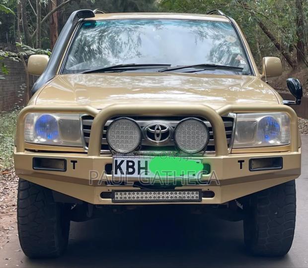 Toyota Land Cruiser Prado 2003 Gold
