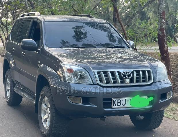 Toyota Land Cruiser Prado 2005 Gray