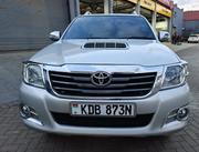 Toyota Hilux 3.0 D-4D 4x4 2013 Silver for sale