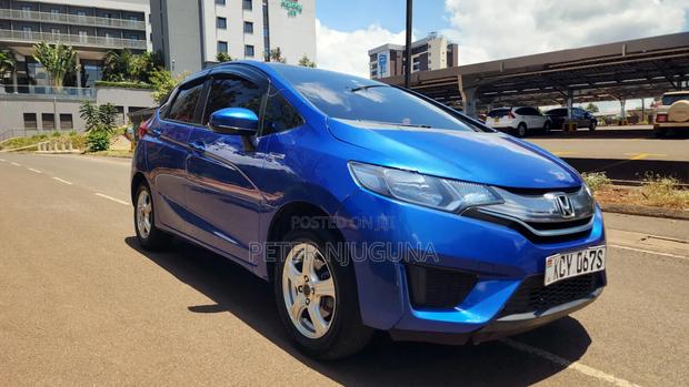 Honda Fit 5D Sport 2013 Blue