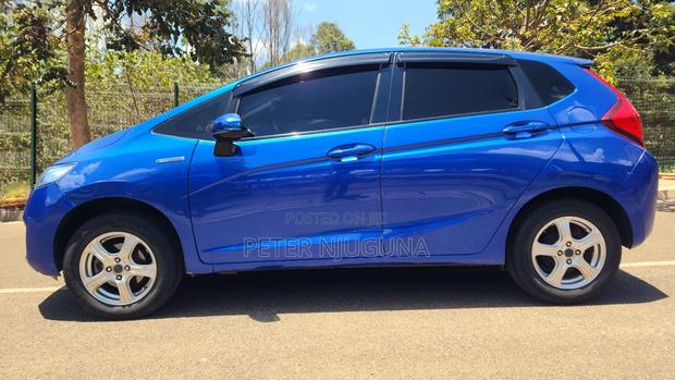 Honda Fit 5D Sport 2013 Blue