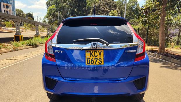 Honda Fit 5D Sport 2013 Blue