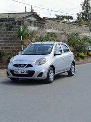 Nissan March 2015 Silver for sale