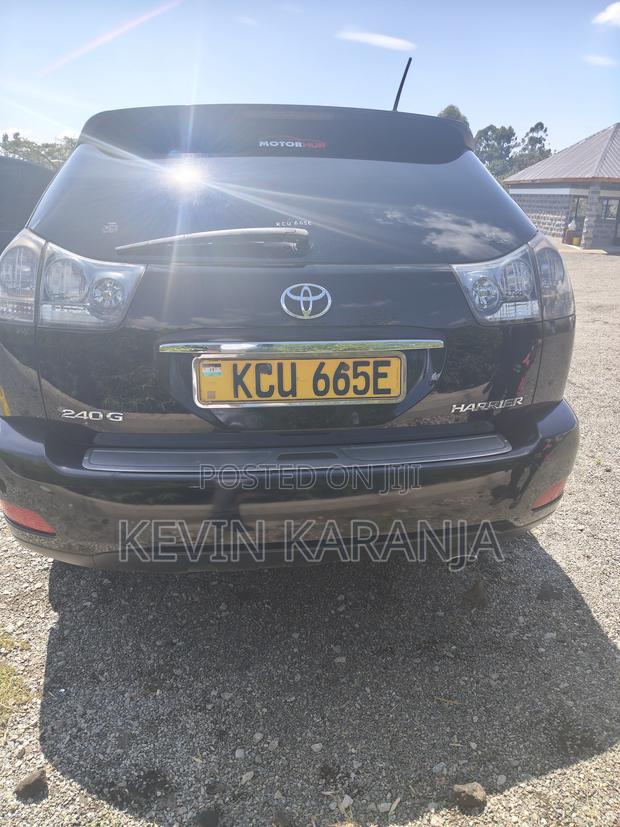 Toyota Harrier 240G 2012 Black