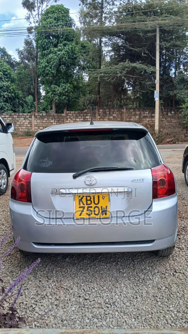 Toyota Allex 2006 Silver