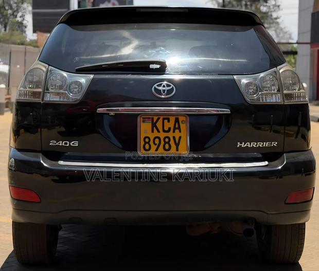 Toyota Harrier 2007 Black