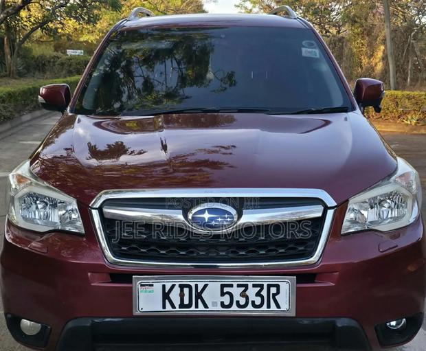 Subaru Forester 2015 Maroon