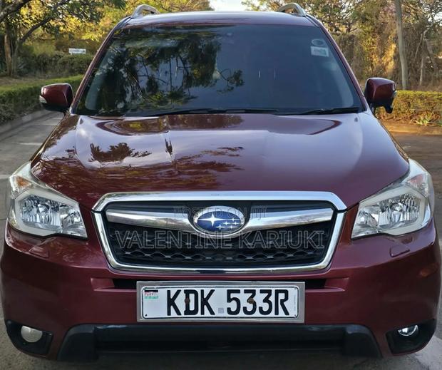 Subaru Forester 2015 Maroon