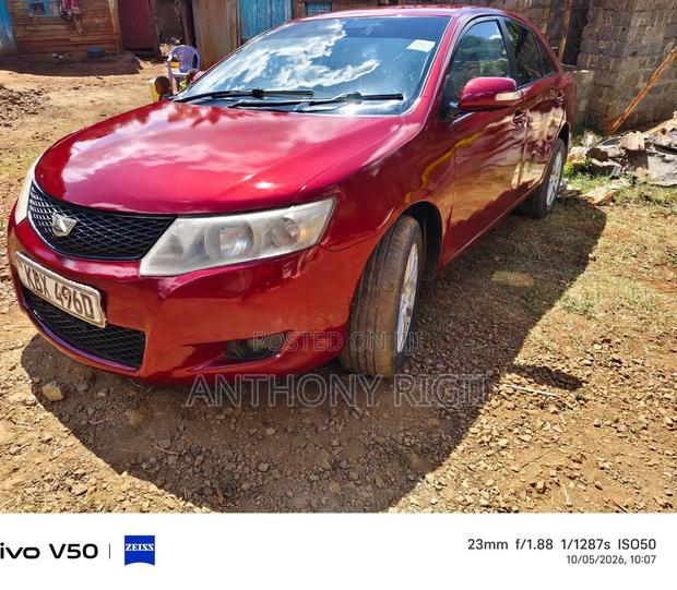 Toyota Allion 2009 Red
