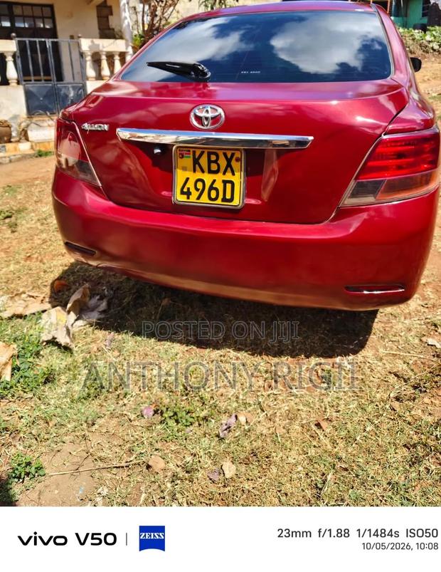 Toyota Allion 2009 Red
