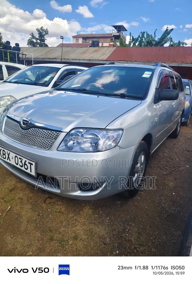 Toyota Corolla Fielder 1.5 Petrol FWD 2008 Silver