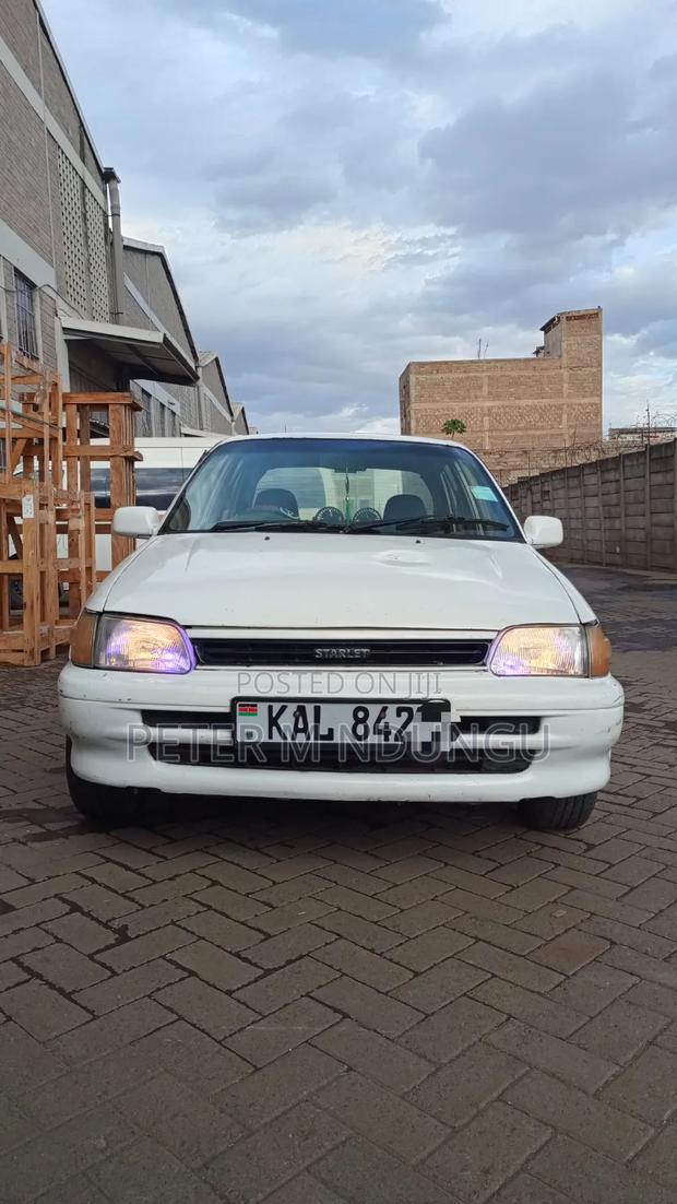 Toyota Starlet 1992 White
