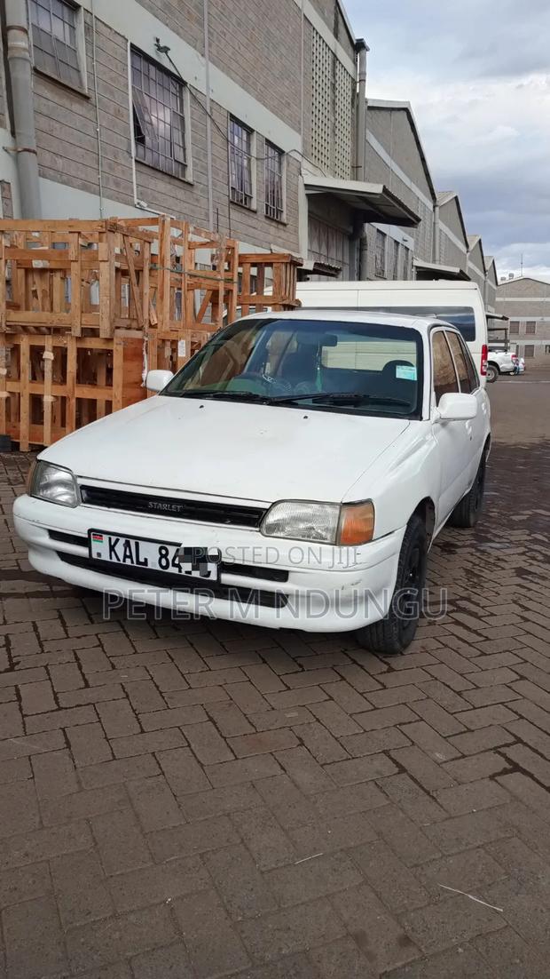 Toyota Starlet 1992 White