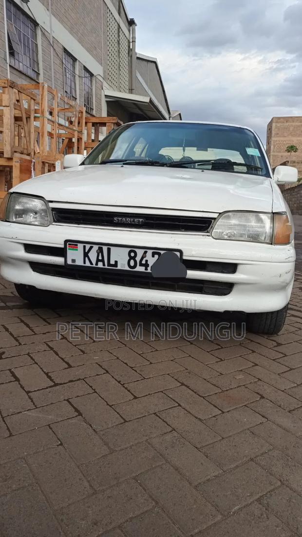 Toyota Starlet 1992 White