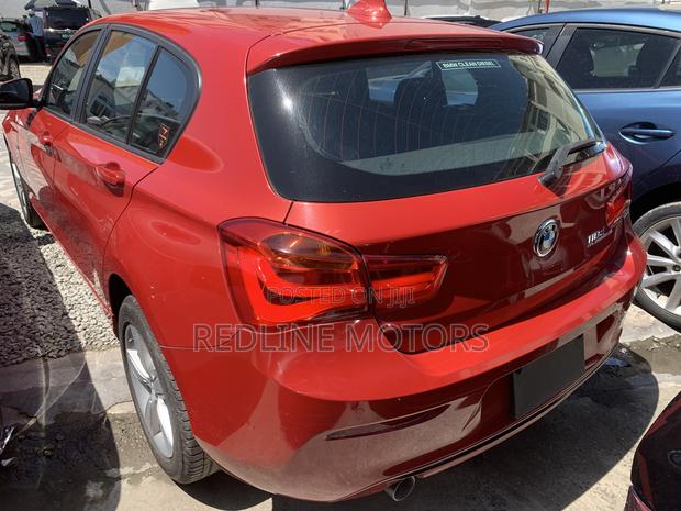 BMW 118d 2019 Burgundy