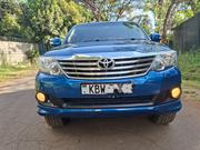 Toyota Fortuner 2012 Blue for sale