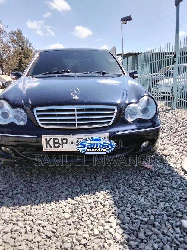 Mercedes-Benz C230 2006 Blue