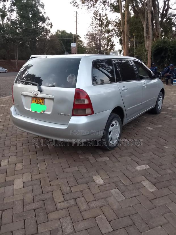 Toyota Corolla Fielder 2005 Silver