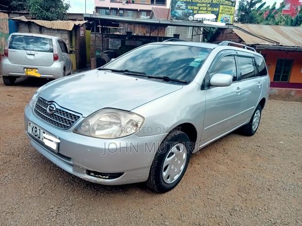 Toyota Corolla Fielder 2004 Silver