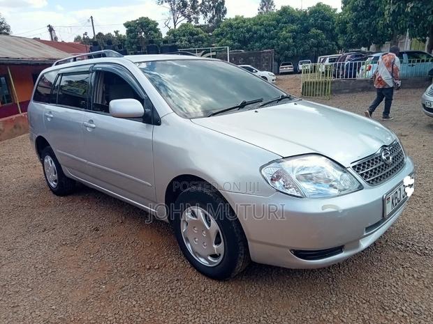 Toyota Corolla Fielder 2004 Silver